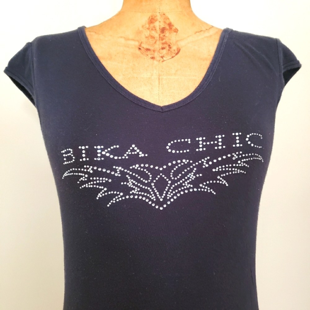 Bika Chic cap sleeve t shirt
